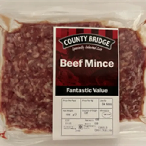 County Bridge Beef Mince 5% 250g