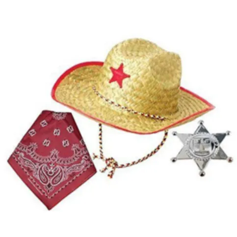 Cowboy Sheriff Set Sngl
