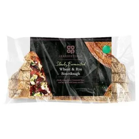 Co-op Wheat & Rye Sourdough Loaf 500G