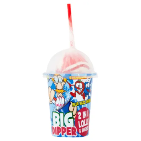 Crazy Candy Factory Big Dipper 2 in 1 Lolly & Sherbet 47g