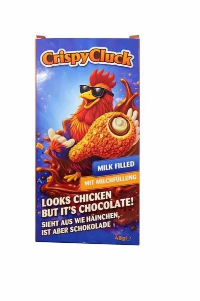 Crispy Cluck Milk Filled Chocolate 