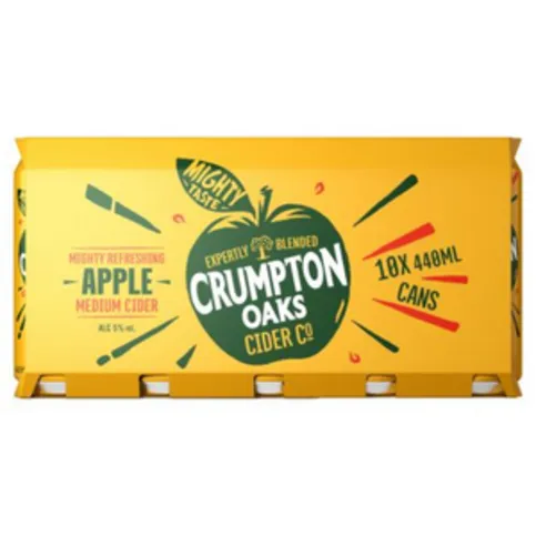 Crumpton Oaks Apple Medium Cider 4 x 440ml