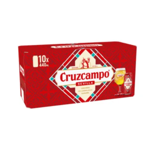 Cruzcampo Sevilla Beer Cans 10 x 440ml