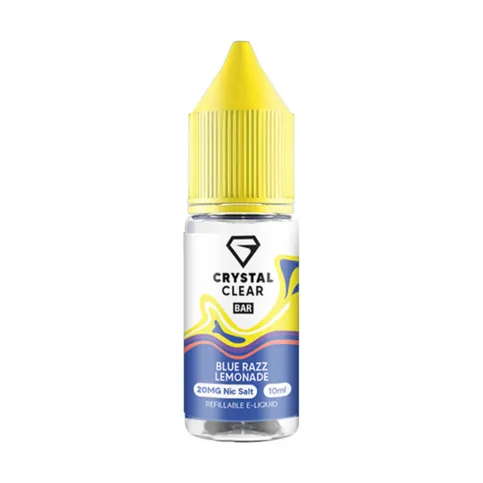 Crystal Clear Bar Salts Blue Razz 10ml