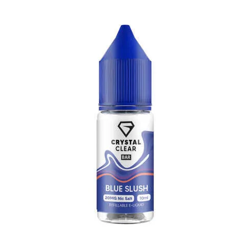 Crystal Clear Blue Slush Vape Juice 10ml