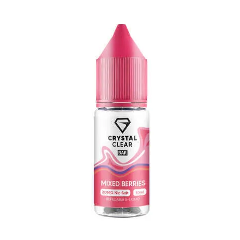 Crystal Clear Mixed Berries Vape Juice 10ml