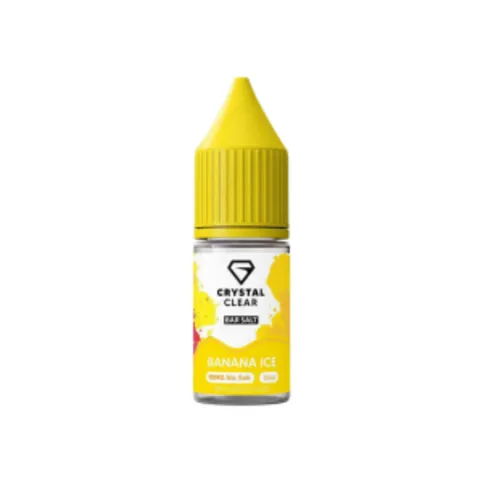 Crystal Clear's Bar Salts Banana Ice Nic Salt 10ml