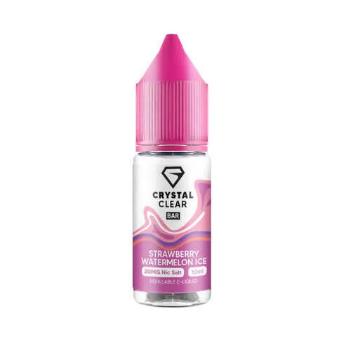 Crystal Clear Strawberry Watermelon Vape Juice 10ml