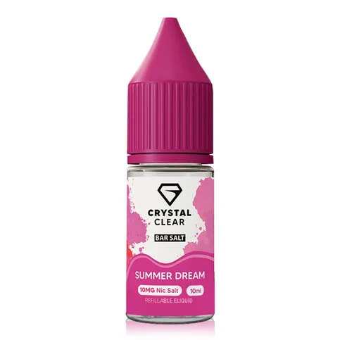Crystal Clear Summer Dreams 10ml Vape Juice