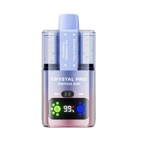 Crystal Pro Switch 30K Straw Rasp & Straw Kiwi