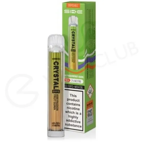 Crystal Reusable Kiwi Passion Fruit Guava 600 Puff