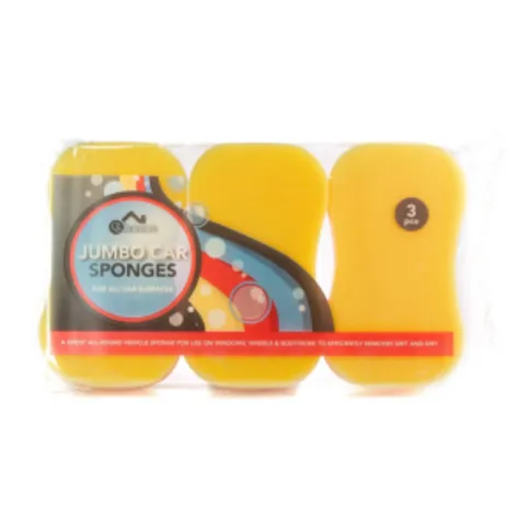 Cs Home Car Wash Sponge 3 Pack