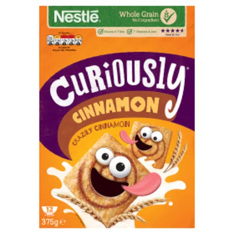 Nestle Curiously Cinnamon 375g - Cereals
