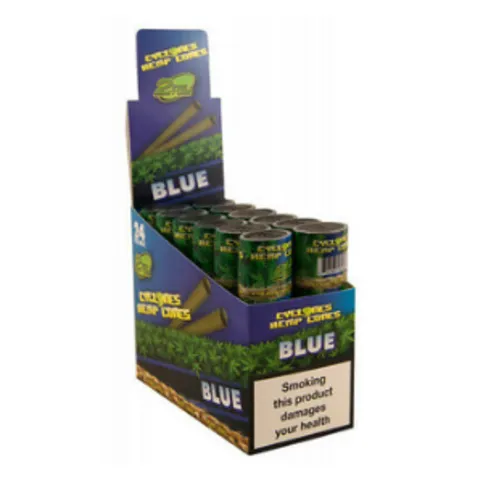 Cyclones Blue Hemp Cones