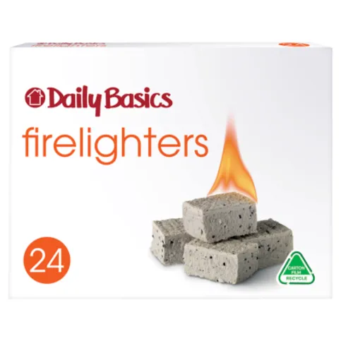 Daily Basics 24 Firelighters
