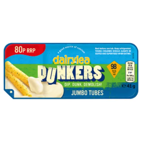 Dairylea Dunkers Jumbo Tubes 41g