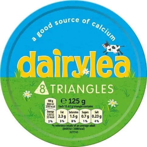 Dairylea Regular Processed Cheese-portions 125g