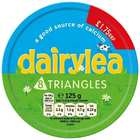 CHILLED: DAIRYLEA TRIANGLES PM£1.75 125G