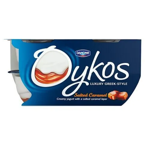 Oykos Salted Caramel Greek Style Yogurt 4 x 110g
