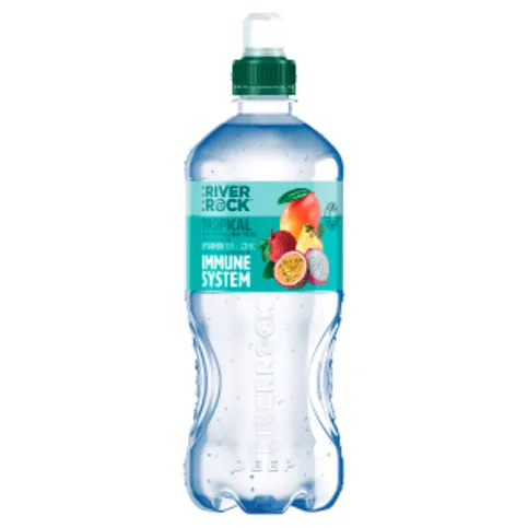 Deep RiverRock Tropical with Tropical Fruit Taste Still Water Drink 750ml
