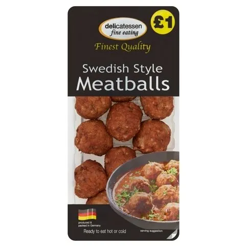 Delicatessen Fine Eating Swedish Meatballs 200g