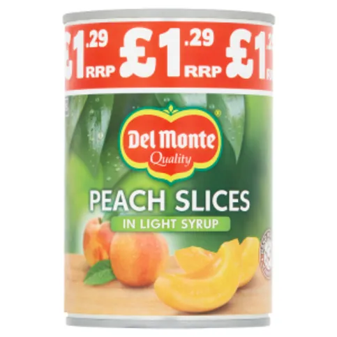 Del Monte Peach Slices in Light Syrup 420g