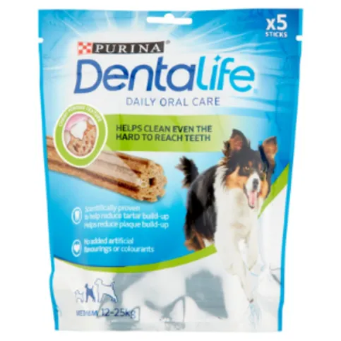 Dentalife Medium Dog Treat Dental Chew 5 Stick