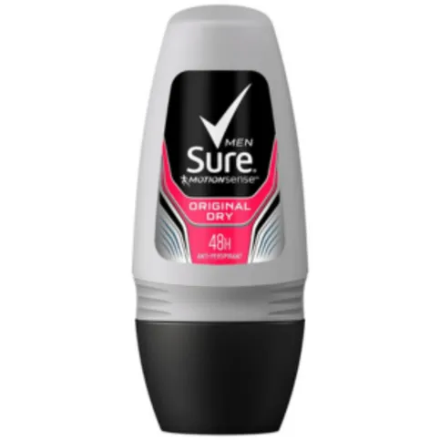 Sure Men's Roll on  Deodorant Original Essentials 50ml