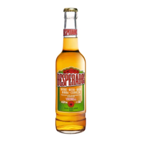Desperados Tequila Lager Beer Bottle 330ml