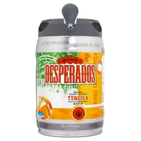 Desperados Tequila Lager Beer Keg 5L