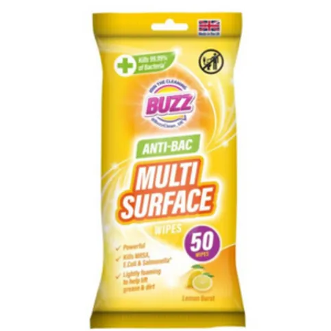 Dettol Anti Bac Multi Surface Cleaning Wipes 50 Pack