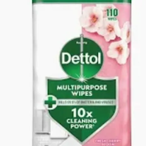 DETTOL WIPES PEAR WINTER BLOSSOM 110S