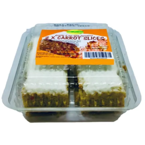 Devon Cakes Carrot Slices 2 Pack