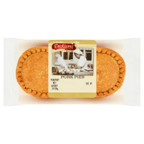 Dicksons Pork Pies 2 x 128g