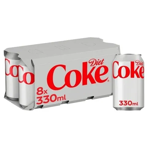 #Diet Coke 8pk 8X330ML