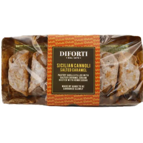 Sicilian Cannoli with Salted Caramel Cream 150g