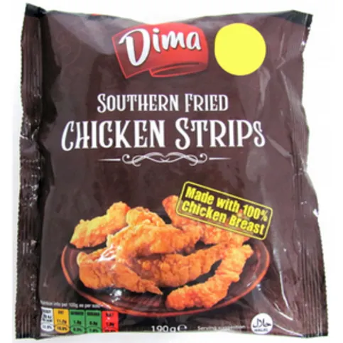 Dima Southern Fried Chicken Strips 190g