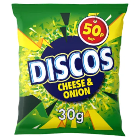 Discos Cheese & Onion Std 30g
