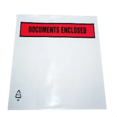Document Enclosed Envelopes