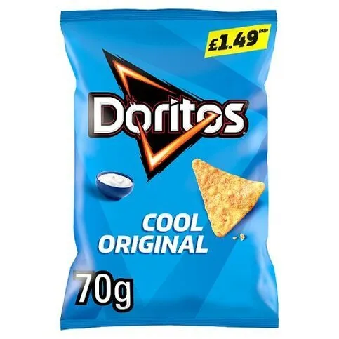 DORITOS COOL ORIGINAL PM£1.49 70G