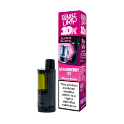 Double Drip 10K Refill Pod Strawberry Ice