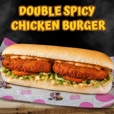 Double Spicy Chicken Burger