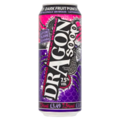 DRAGON SOOP DARK FRUIT PUNCH 500ML PM£3.69