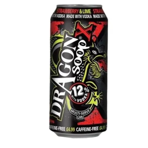 Dragon Soop Strawberry & Lime 500ml