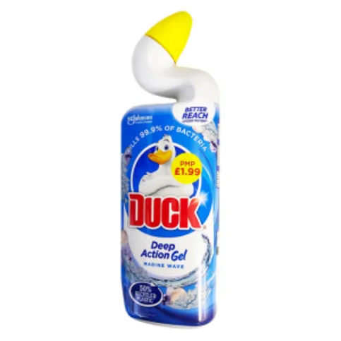 Duck Deep Action Toilet Cleaner Gel - Marine 750ml