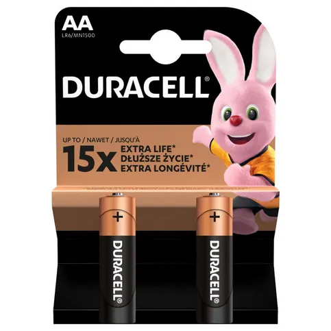 Duracell AA 2 Pack
