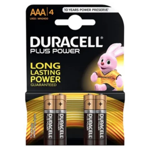Duracell AAA 4 Pack