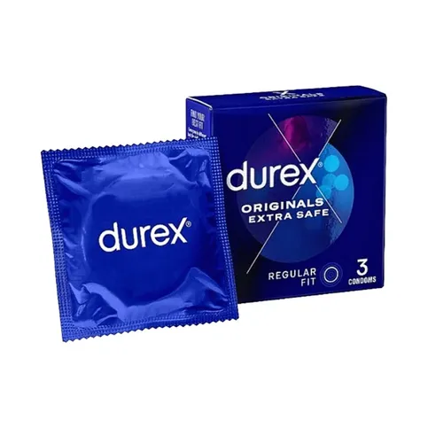 DUREX ORIGINALS EXTRA SAFE 3PK