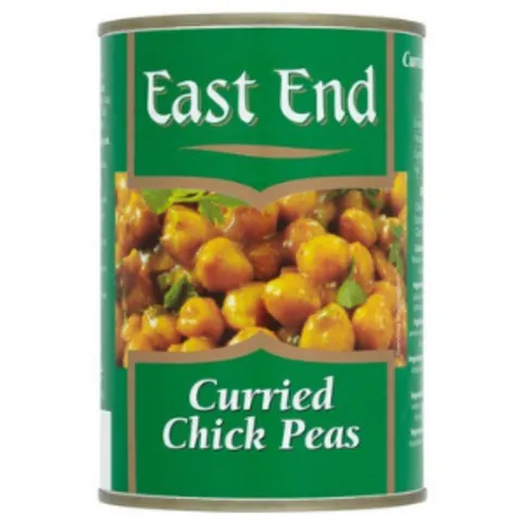 East End  Curried Chick Peas 400g