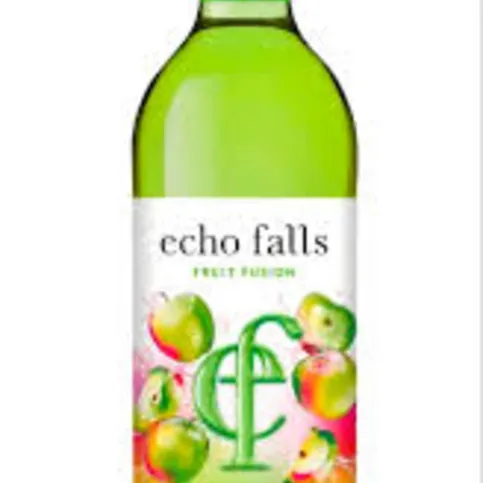 Echo Falls Fruit Fusion Sour Apple 75cl [ NEW CHILLED GREEN BOTTLE ]